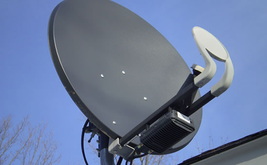 Satellite broadband dish
